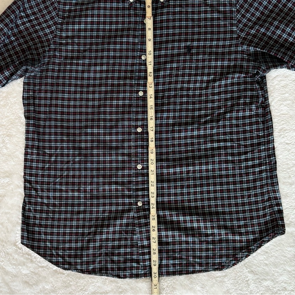 VTG 90s Ralph Lauren Classic Fit Button Down Shirt Pony Logo Mens Size L - Picture 4 of 6